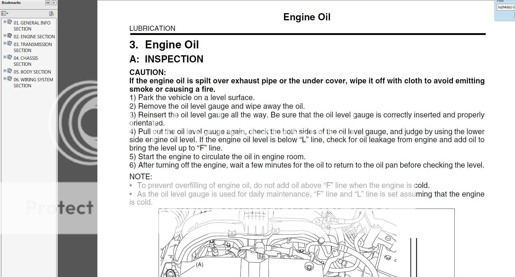 ('11'14) Dipstick Measurement for Oil Consumption Test NASIOC